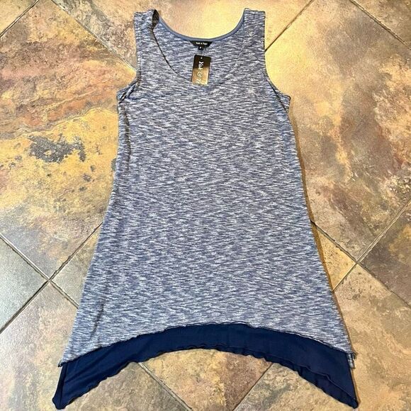 NWT Yak n Yeti Blue Tank Shark Tooth Dress Small - Picture 4 of 10